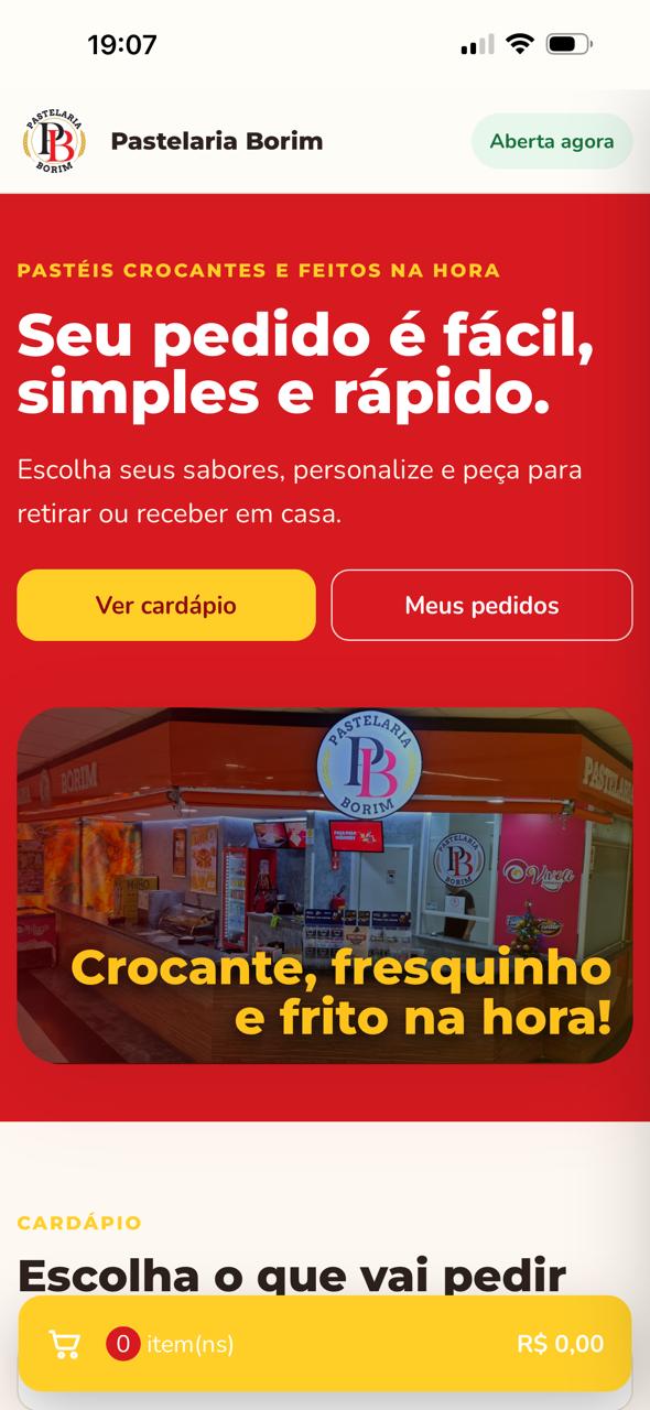 CardPed funcionando no celular